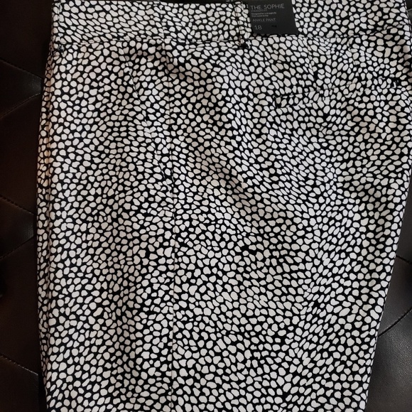 Nwt Lane Bryant Pants Black And White - Picture 1 of 3
